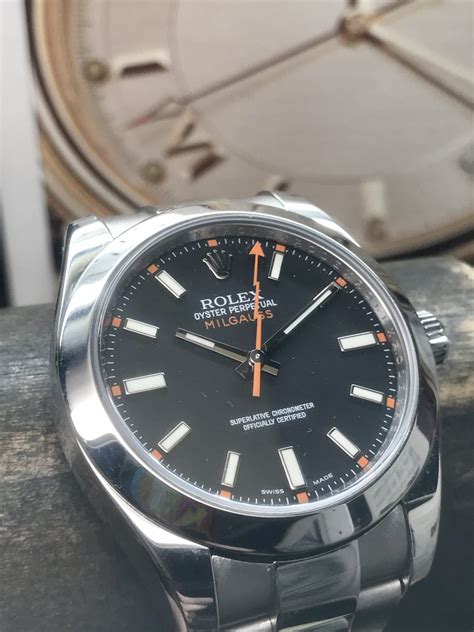 rolex milgauss black usato|rolex milgauss oyster perpetual price.